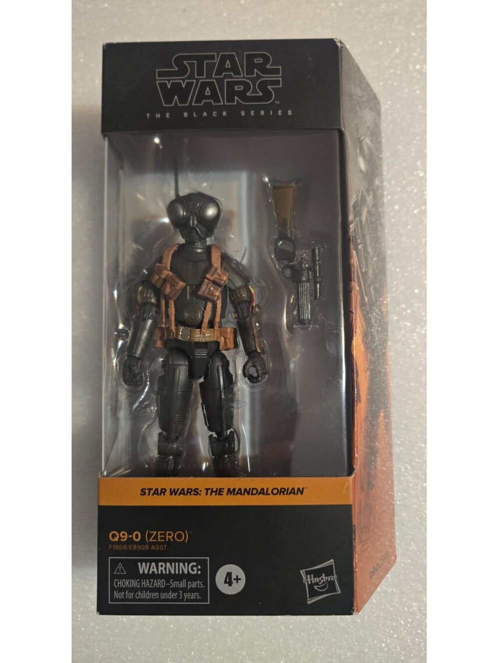 Hasbro Star Wars Black Series 6” The Mandalorian Q9-0 (ZERO) #11 Sealed